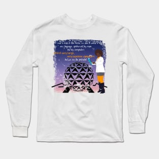 spaceship earth Long Sleeve T-Shirt